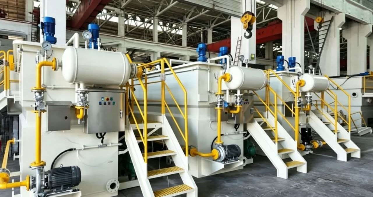 Unidades DAF de flotación por aire disuelto para aguas residuales industriales